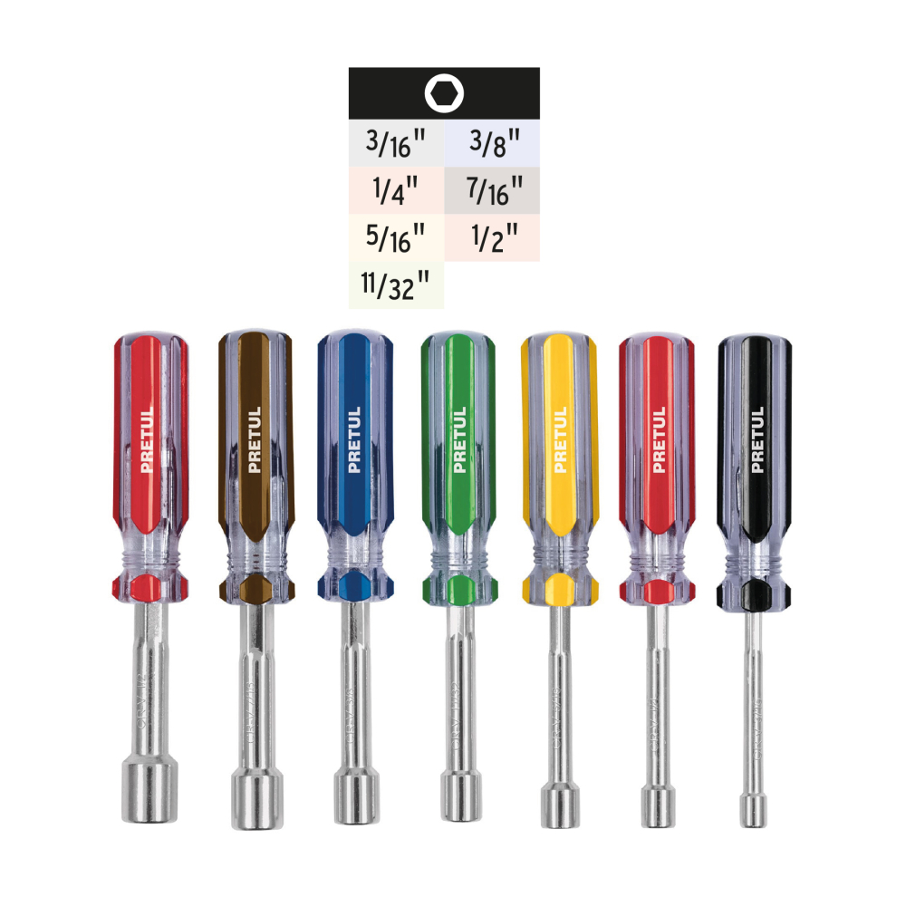 DESARMADOR DADO MANGO DE PVC 11/32" - Imagen 4