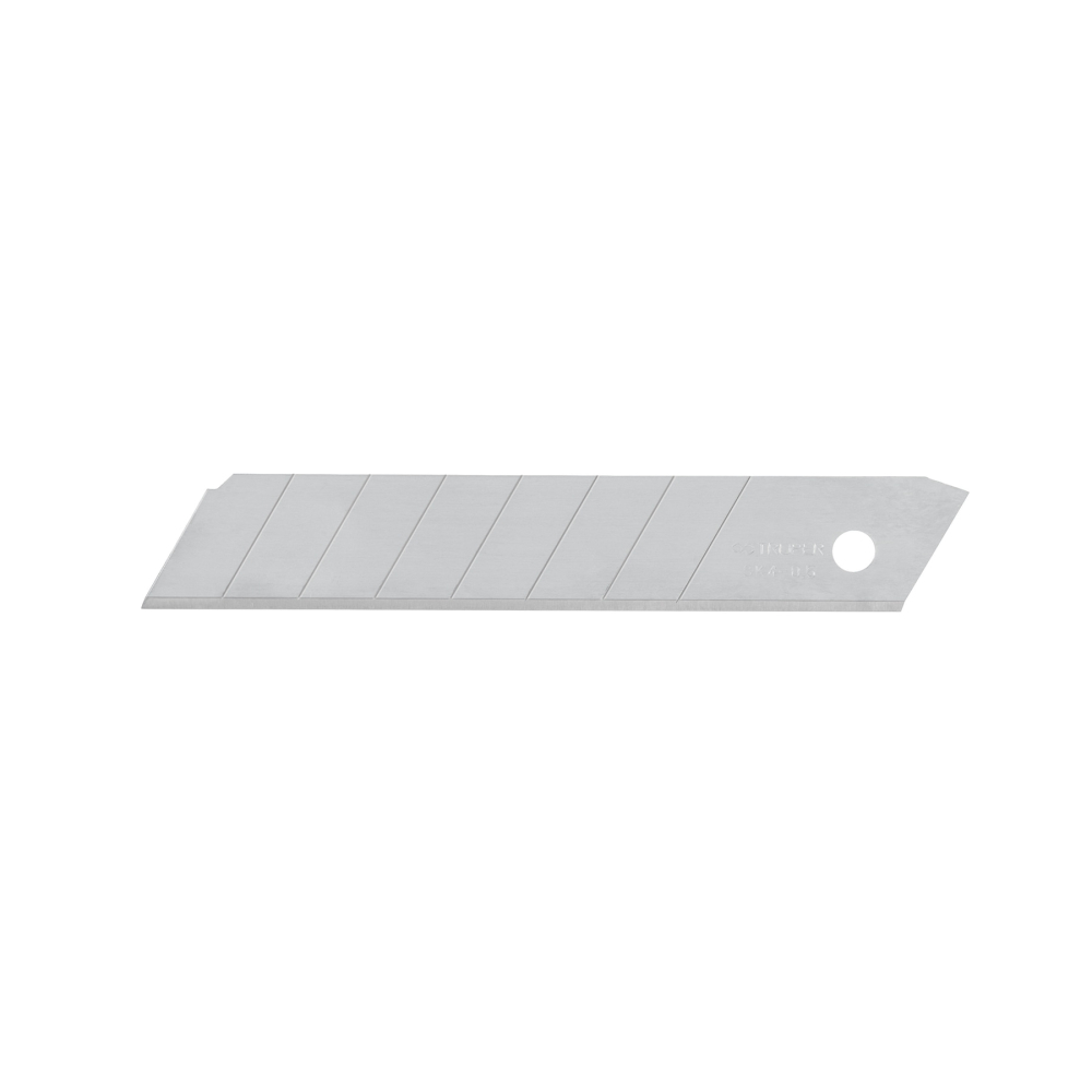 Estuche con 10 cuchillas SK4 de 18 mm para cutter