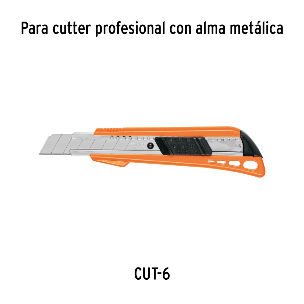 Estuche con 10 cuchillas SK4 de 18 mm para cutter - Imagen 5